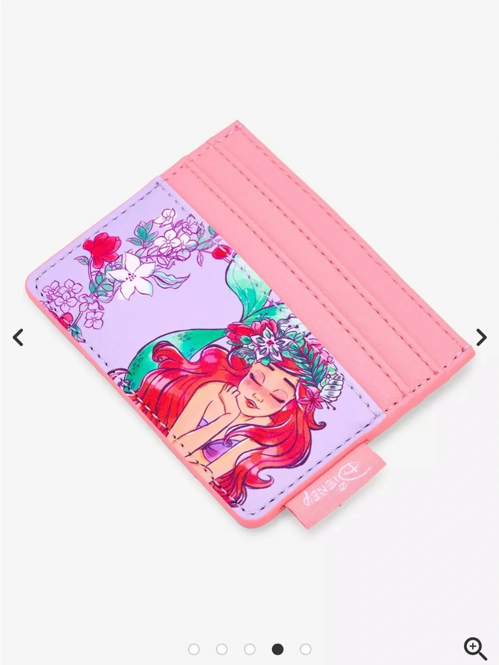 Loungefly Disney The Little Mermaid Floral Dream Mini Backpack & Cardholder